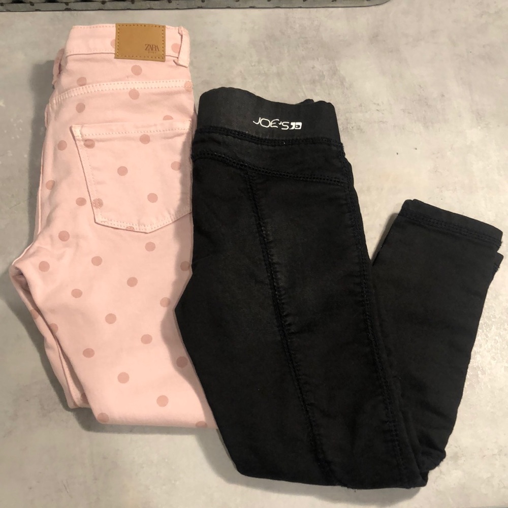 2pk toddler girl pants, size 3T & 3-4T